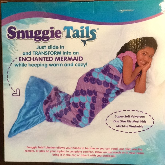 Snuggie Tails Kids Cuddly Blanket - Picture 2 of 6